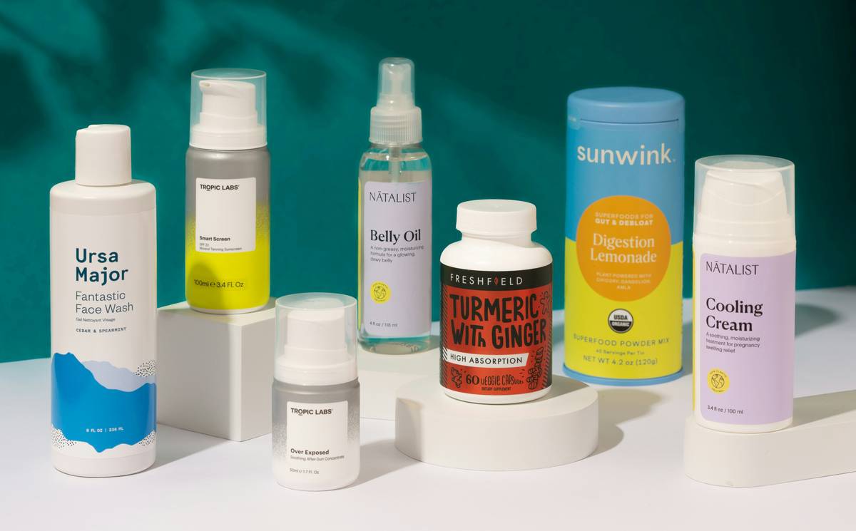 beauty makeup supplements wellness group discussing skincare routines and supplement stacks